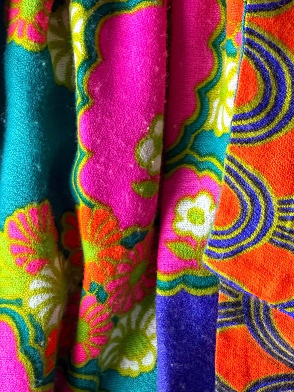 Kamehameha Vintage 70s Hawaiian Maxi Dress Vibrant Size 10 *RARE FIND* - Picture 12 of 14